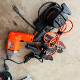 Black And Decker Drill And Sanders (Garage)