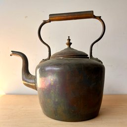 Antique Copper Kettle (IS)