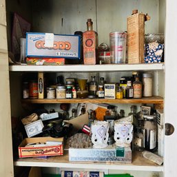 Old Medicine Bottles And Other Finds (Livingroom 2)