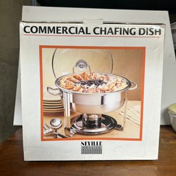 Commercial Chafing Dish, New In Box (LEFT)