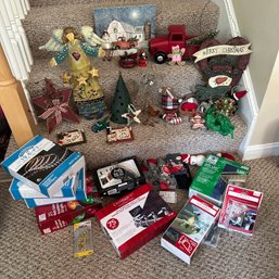 Great Christmas Lot Including Decor, Ornaments, Lights, & More (DR)