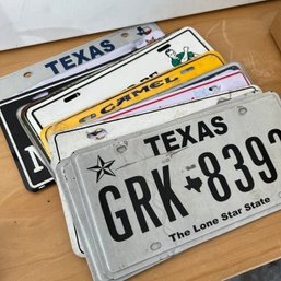 Lot Of Vintage License Plates - Various US States (NK)