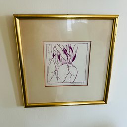 Signed And Numbered Framed Print (Living Room)