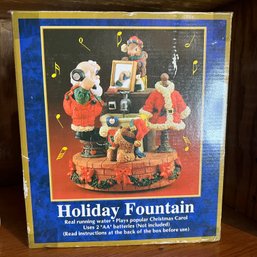 Musical Holiday Fountain (basement)