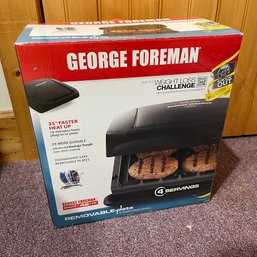 Lightly Used George Foreman Grill In Original Box (Basement)