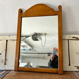 Vintage Wooden Mirror (KG)