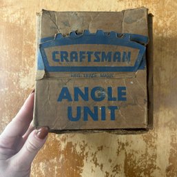 Vintage CRAFTSMAN Angle Unit (BR)