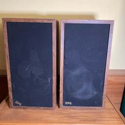 Vintage Set Of Epi 100 Speakers By Epicure Products (R1)