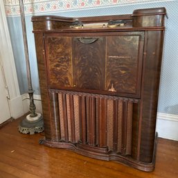 Vintage Zenith Record Player Console, Untested (b3)