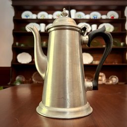 Vintage KIRK STIEFF Pewter Teapot Coffee Pot (DR)