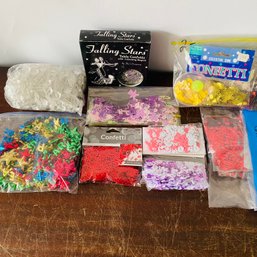 Assorted Craft Confetti And Strand Beads Lot (NK)