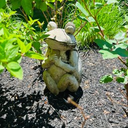 Frog Garden Statue No. 1