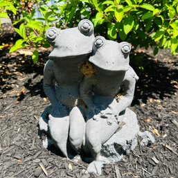 Frog Garden Statue No. 2