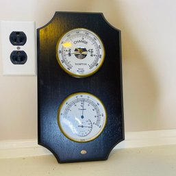 Small Hampton Barometer Thermometer Weather Station (BSMT)