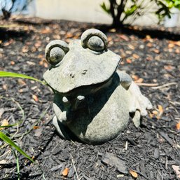 Frog Garden Statue No. 3