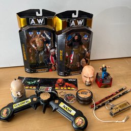 Vintage Assorted Wrestling Memorabilia (NK)