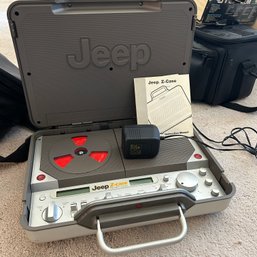 Vintage Jeep Z-case Portable Stereo (living Room)