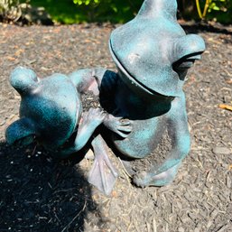 Frog Garden Statue No. 8