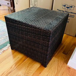 Woven Side Table (Dining Room)