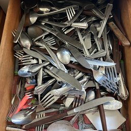 Mixed Vintage Cutlery Drawer Lot (Kitch)