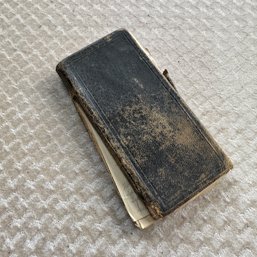 Unbelievable Antique Civil War Daily Pocket Diary 1864  (Porch)