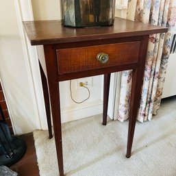 Vintage Side Table With Drawer (Living Room)