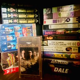 Mixed Lot Of VHS Video Tapes (LR)