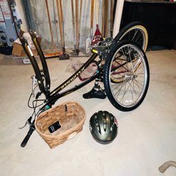 Specialized Bike With Basket And Helmet (Basement)