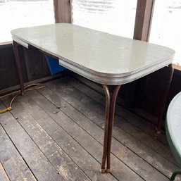 Vintage Chrome Table With Extension (Back Porch)