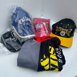 Pittsburgh Steelers, Callaway Golf, & Other Hats, Plus Cycling Shirt (NK)