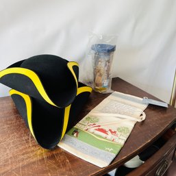 Pair Of Wool Minuteman Hats And Souvenir Tervis Tumber And Wine Bag (Loc: CH Garage)