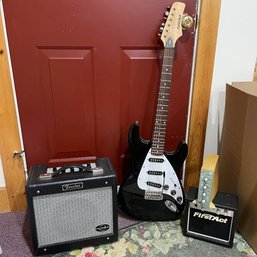 FirstAct Electric Guitar, Fender G-DEC Junior, And More (Basement)