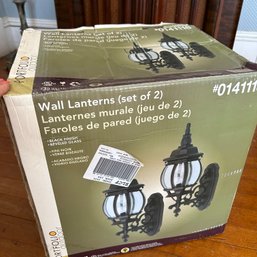 Outdoor Wall Lanterns, In Box (b3)