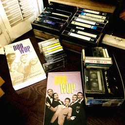 Mixed Lot Of Vintage Cassette & VHS Tapes (LR)
