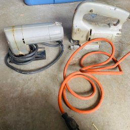 Vintage Corded Saw Lot - Sears And Black & Decker Brands (NK)