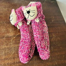 Knit Cat Socks (Loc: CH Garage)