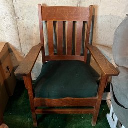 Vintage Wooden Chair (basement)