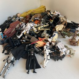 Lot Of Star Wars Action Figures & Figurines (NK)