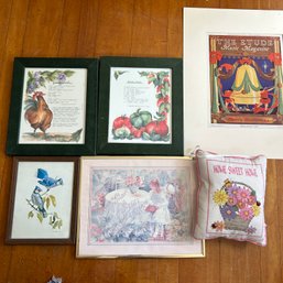 Vintage Art Print Lot (b3)