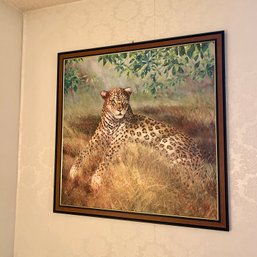 Large Art Print, Leopard (LR)