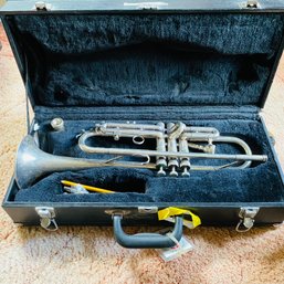 Trumpet With Case And Extra Mouth Pieces (Bedroom Right)