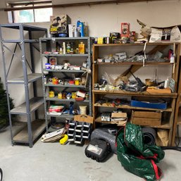 Picker's Lot! Hand Tools, FM Transceiver, And Much More Plus 3 Shelving Units (B3)