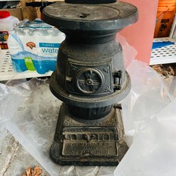 Antique Cannon The Wehrle Co. Pot Belly Stove (CMH)