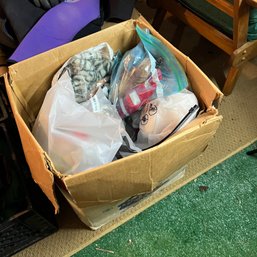 Large Box With Beanie Babies, Teletubbies And Other Items (basement)