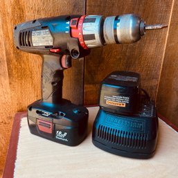 Craftsman 19.2 V Diehard Drill With 2 Batteries (untested) BARN