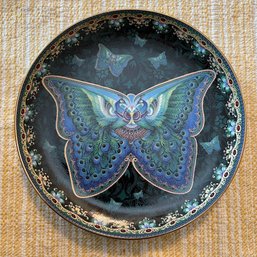 Enchanted Wings Peridot Perfection Plate By Oleg Gavrilov W/ Certificate Of Authenticity