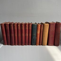 Vintage And Antique Book Lot: Celia Thaxter, Charles Dickens, Shakespeare, Etc. (LL)