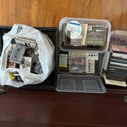 Cassette Tapes, DVDs, And Movies (b1)