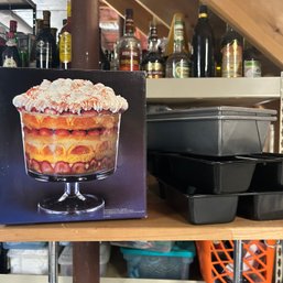 TRIFLE Bowl With Loaf Pans (RIGHT)