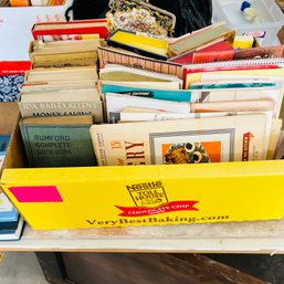 Vintage Cook Books, Pamphlets And Clippings